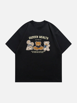 Sneakerland™ - Teddy Bear Print Tee - tntwear1