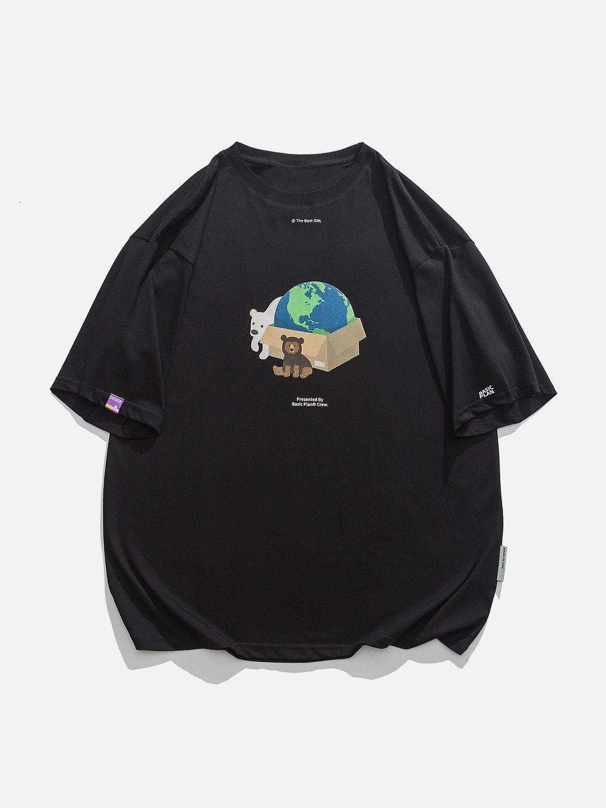 Sneakerland™ - The Earth Print Tee - tntwear1