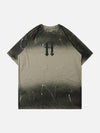 Sneakerland™ - Tie Dye Splash Ink Washed Tee - tntwear1