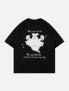 Sneakerland™ - Towel Embroidery Ghost Print Tee - tntwear1