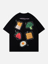 Sneakerland™ - Vegetable Fruit Print Tee - tntwear1