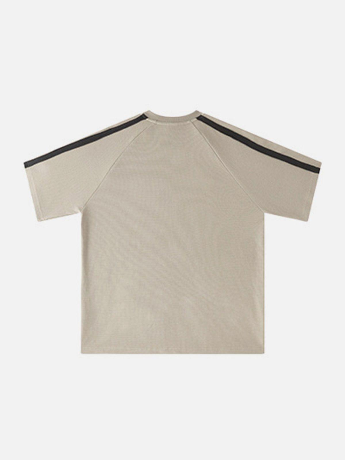 Sneakerland™ - Waffle Stripes Tee - tntwear1