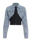 Tamy Duo Denim Jacket - tntwear1