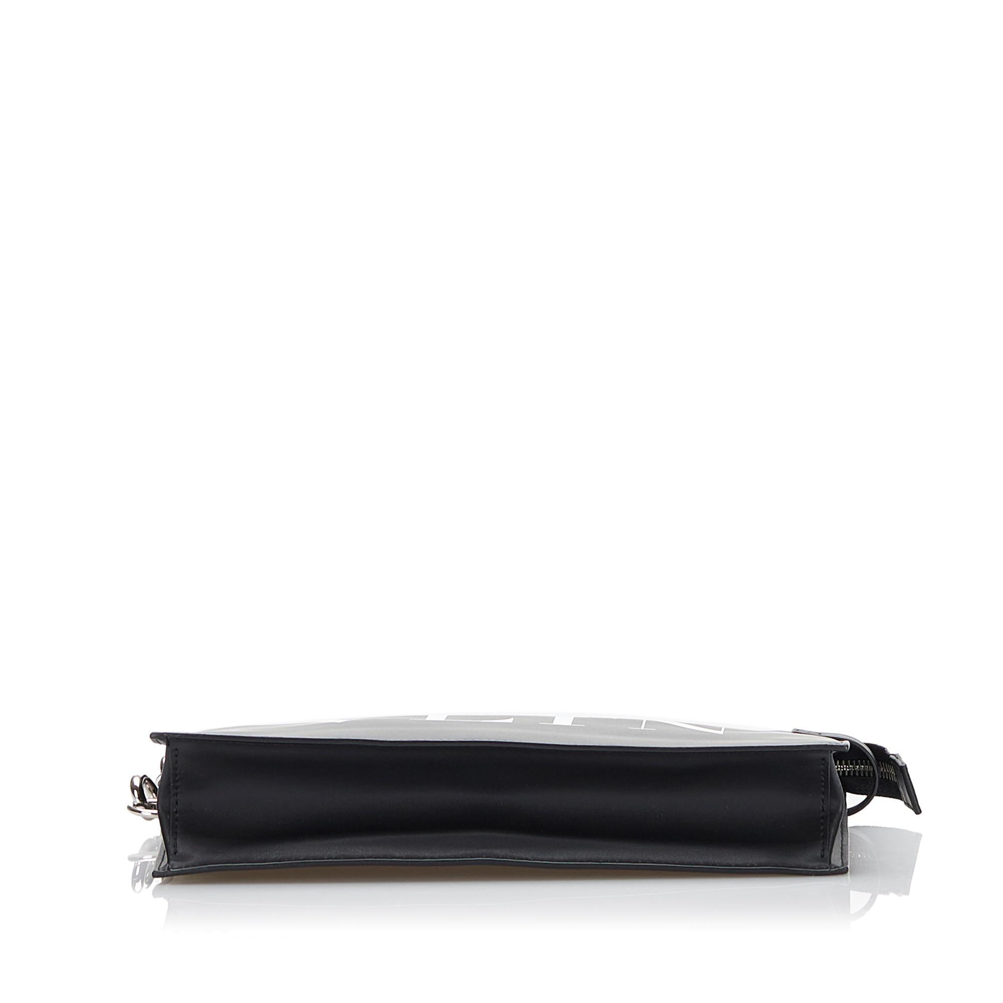 Valentino VLTN Leather Clutch Bag - tntwear1