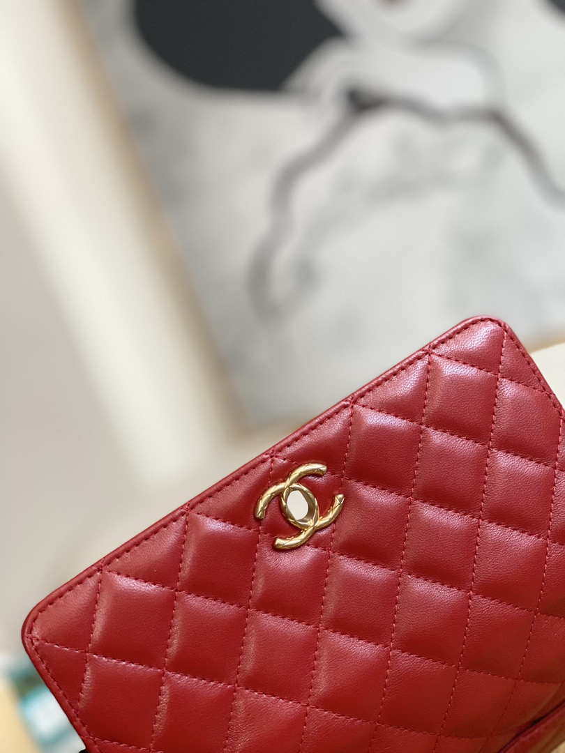 Tntwear - Woc Chain Wallet Bag Red