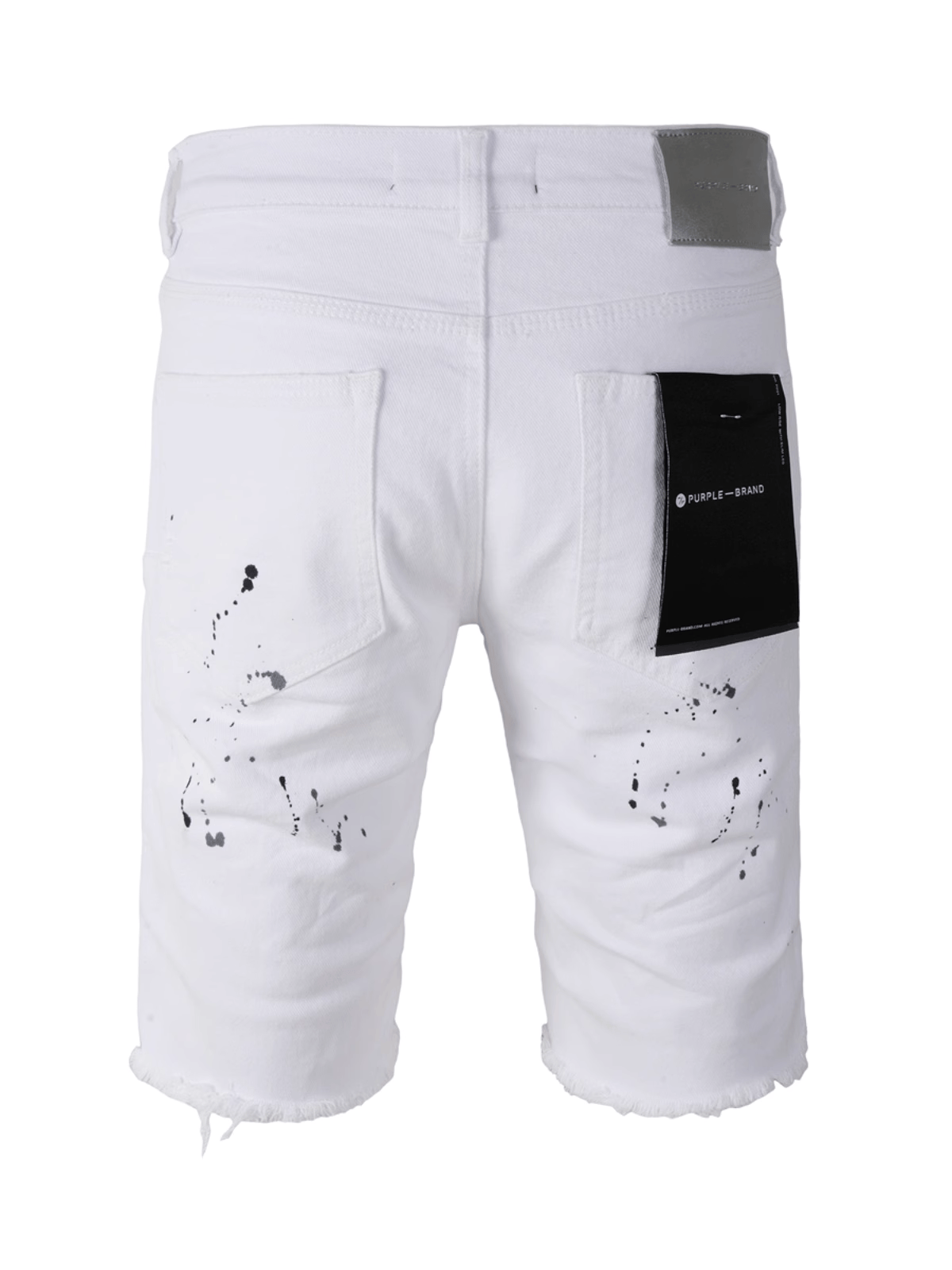 White Paint Dot Jeans