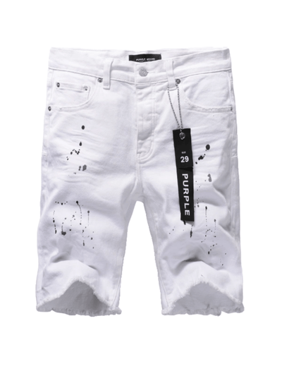 White Paint Dot Jeans