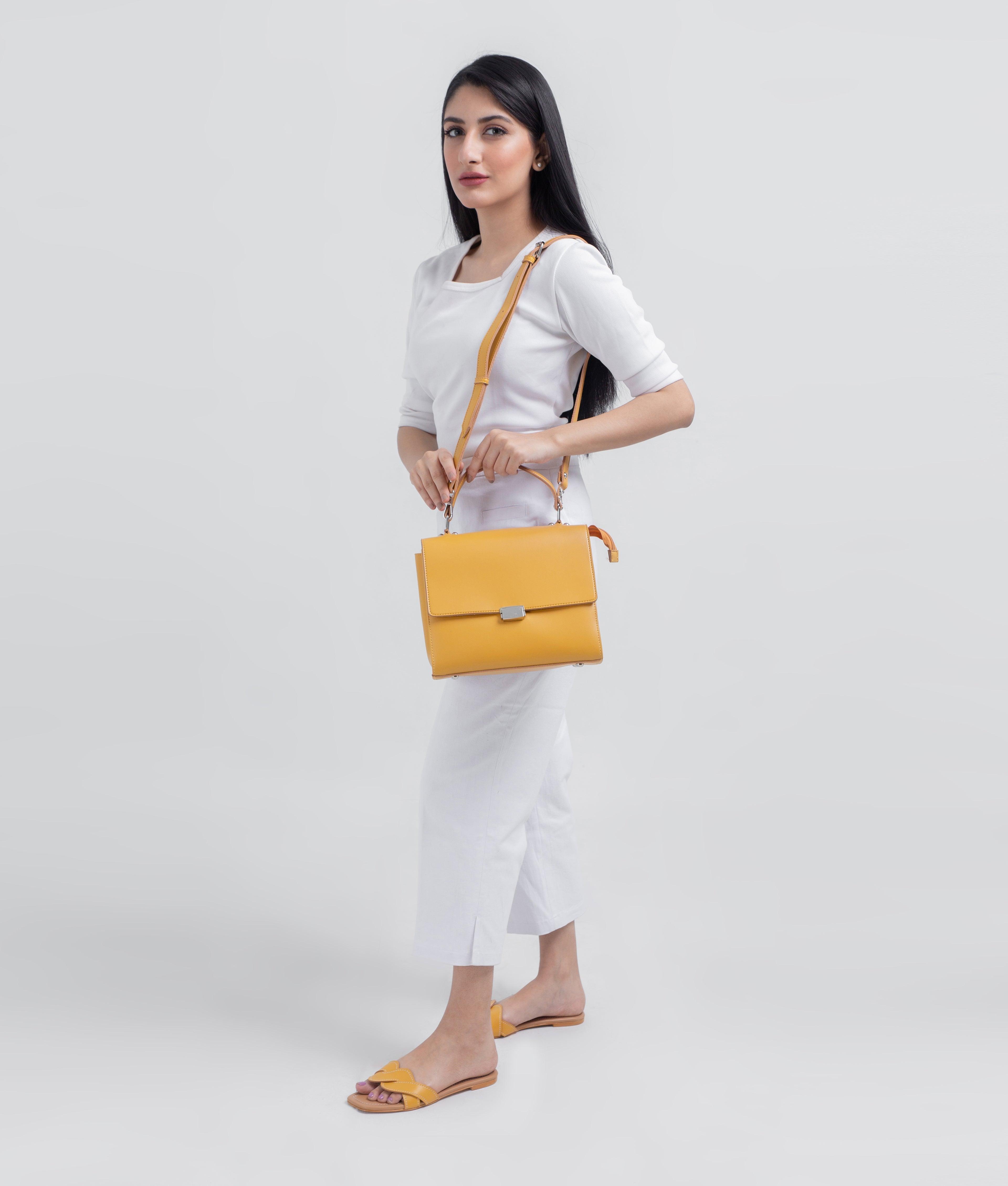 Yellow mini messenger bag - tntwear1