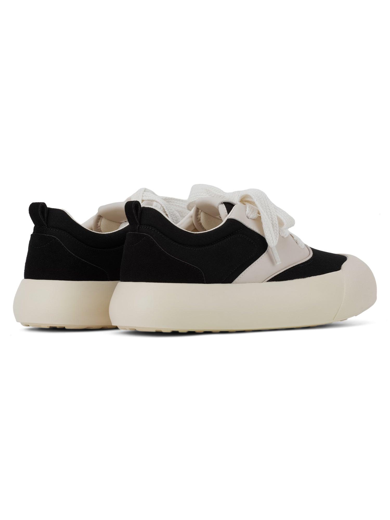 Tntwear Chunky Round-Toe Color-Block Rap Sneakers - tntwear1