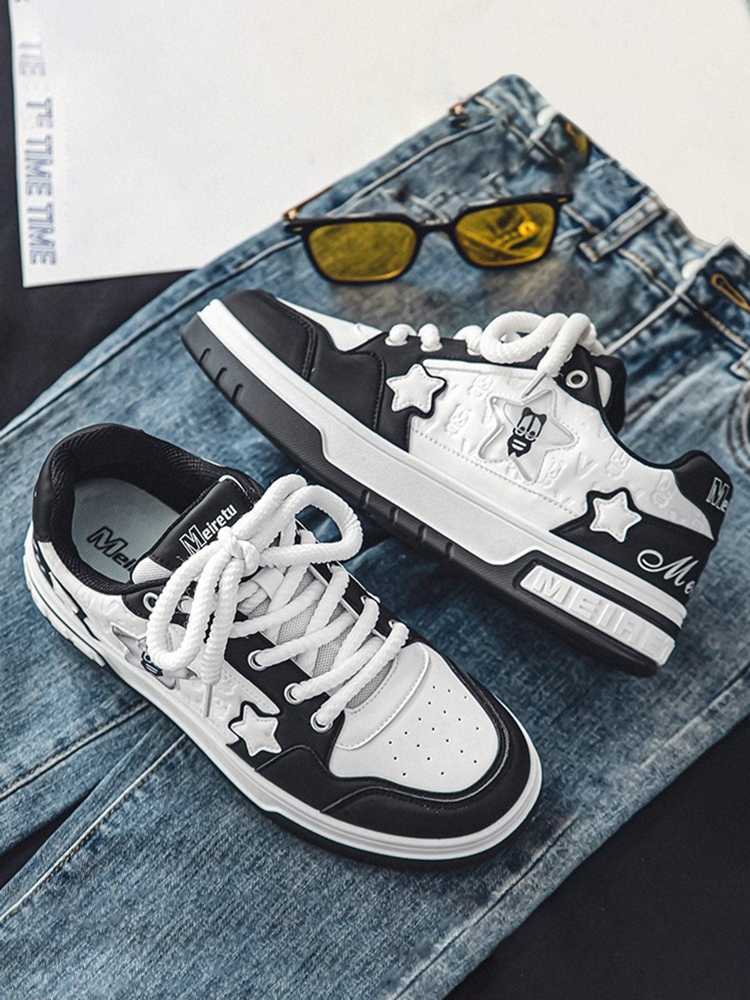 Star Chunky Retro Hip-Hop Sneakers - Tntwear