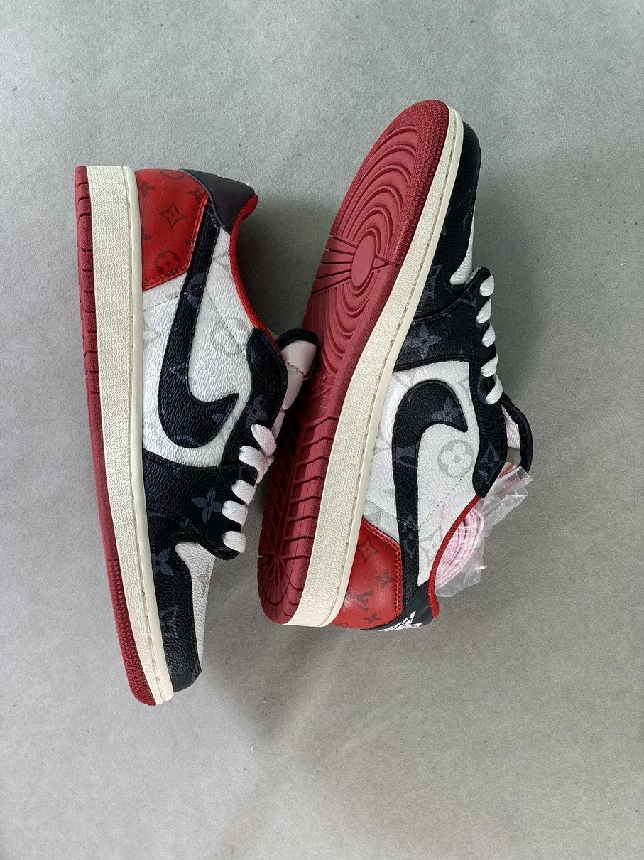 Custom Fragment x TS x Air Jordan 1 Low DM7866-318 - tntwear1