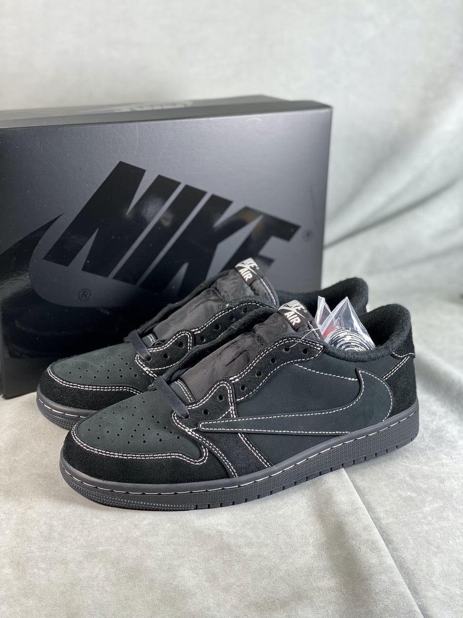 Custom Travis Scott x Fragment x Air Jordan 1 Low DM7866-001 - tntwear1