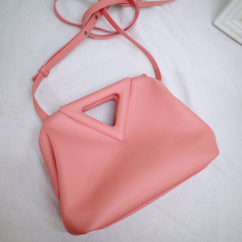 Tntwear - Triangle Shoulder Bag Pink