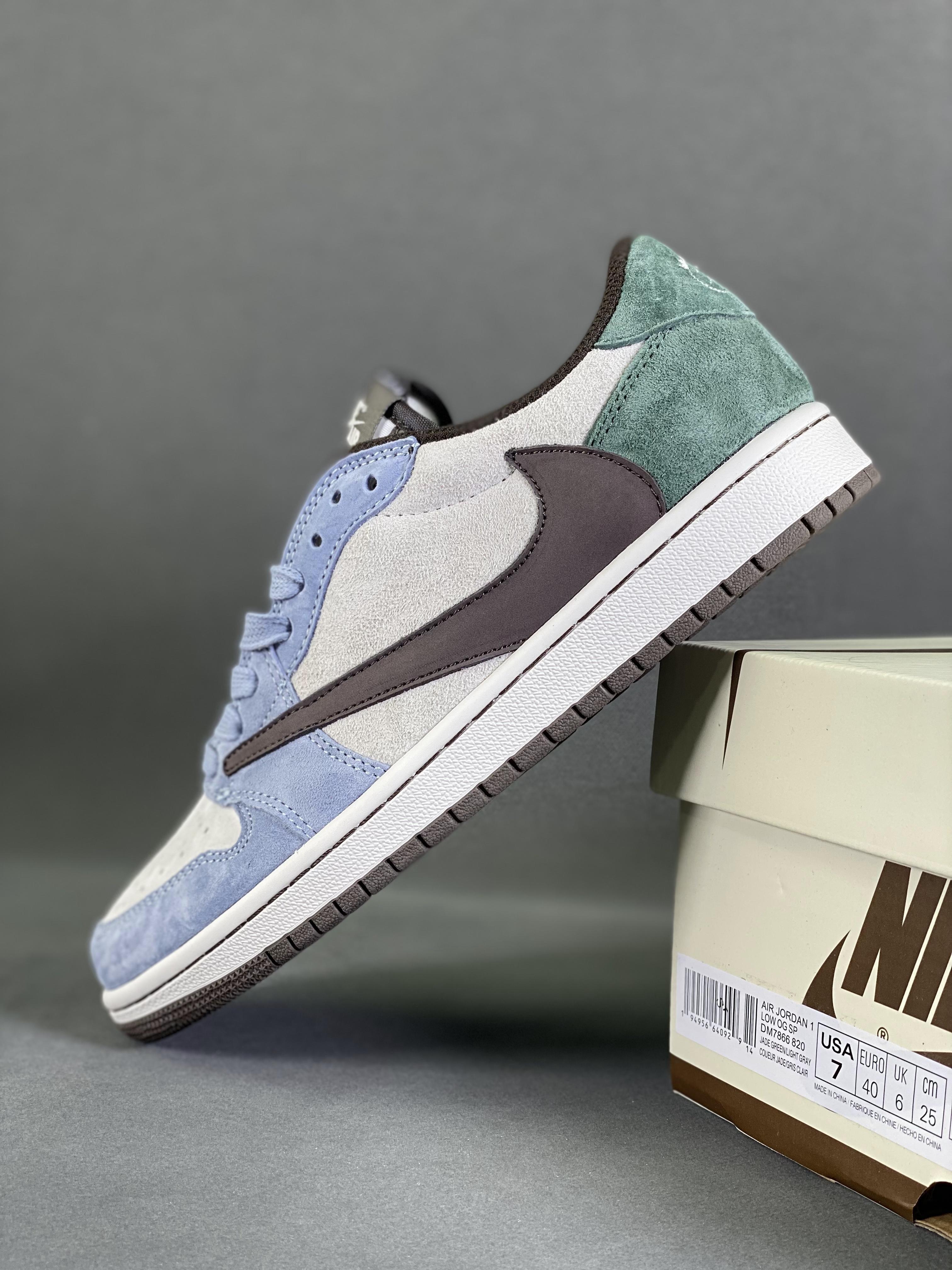 Custom Air Jordan 1 Low x Travis Scott - tntwear1