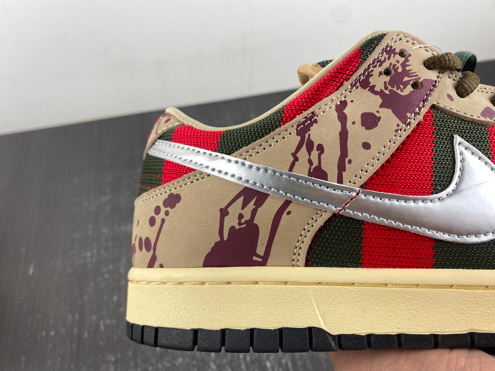 Custom SB Dunk Low “Freddy Krueger” - tntwear1