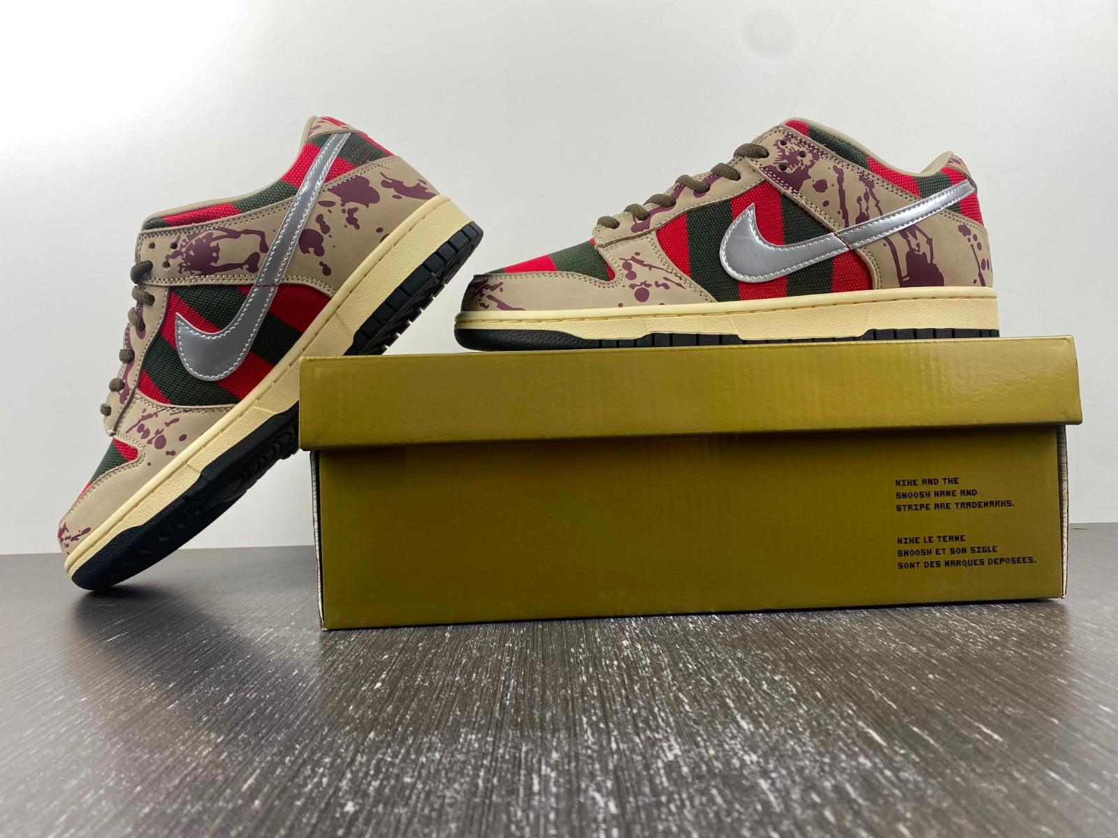 Custom SB Dunk Low “Freddy Krueger” - tntwear1