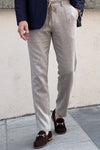 Beige Linen Pants