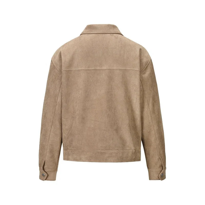 Beige Suede Jacket