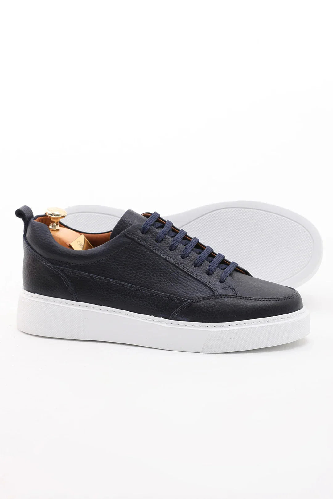 Azure Coast Leather Sneakers