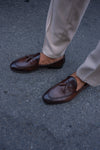 Brown Tassel Loafers