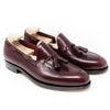 Burgundy Baron Tassel Loafers