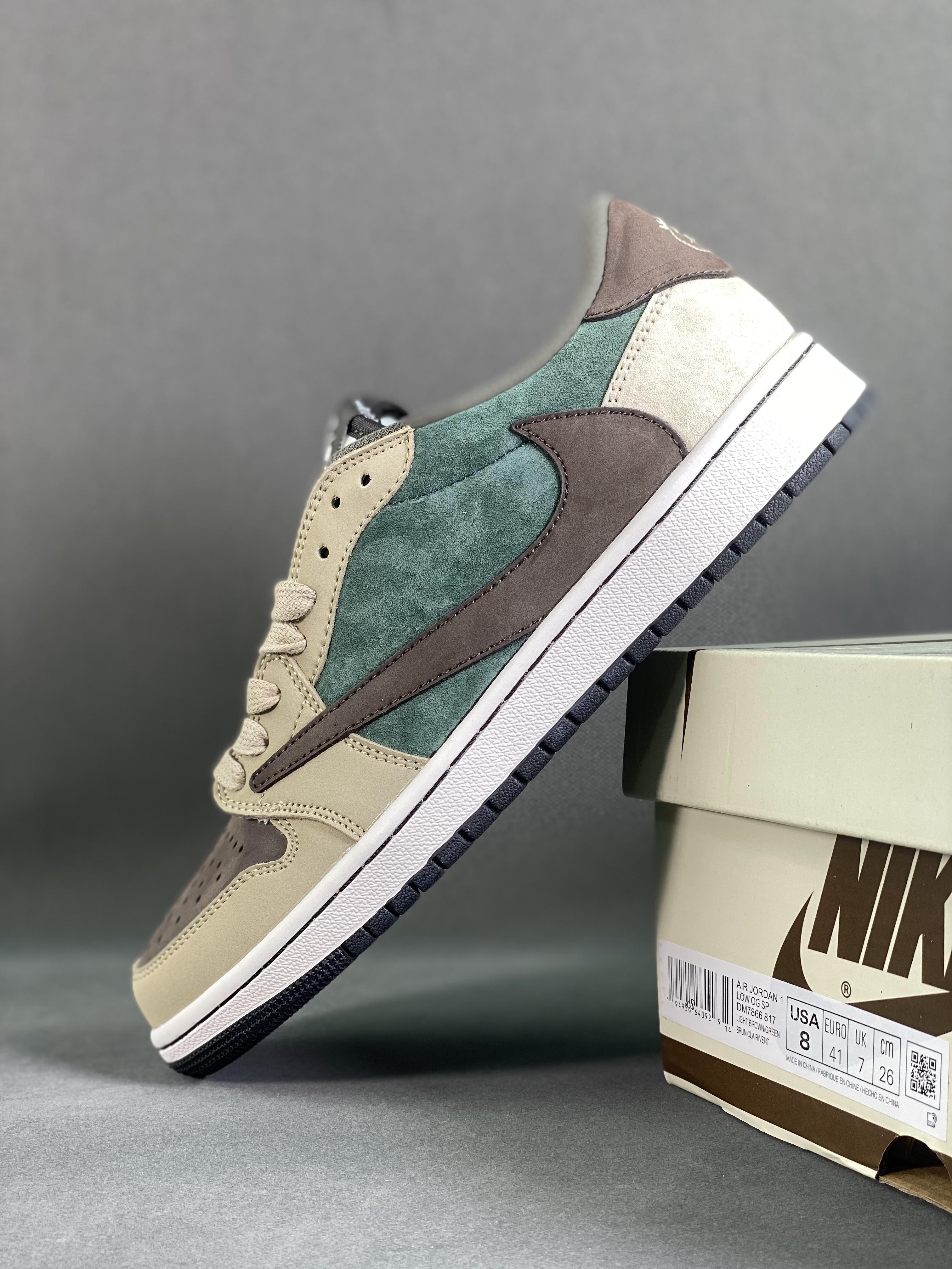 Custom Air Jordan 1 Low x Travis Scott - tntwear1