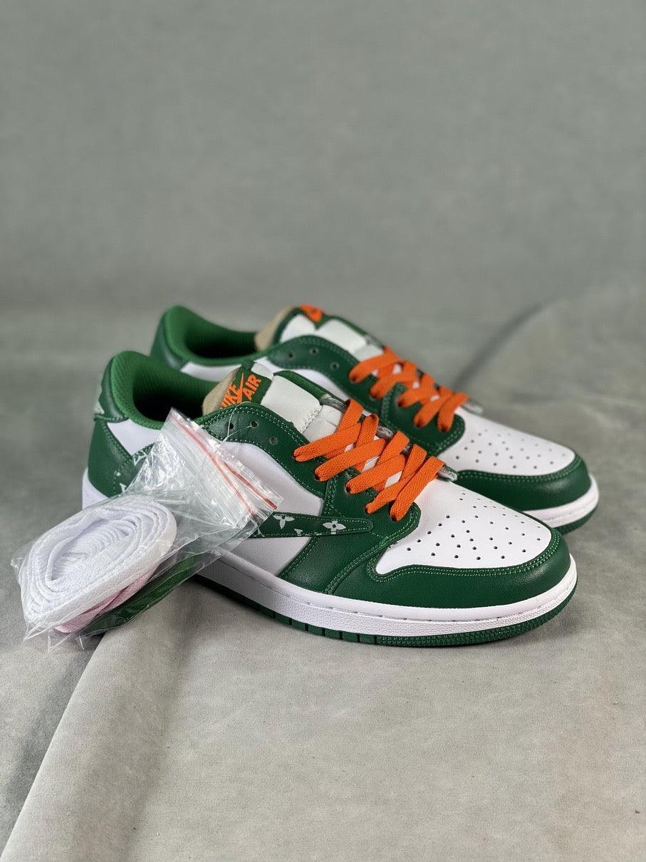 Custom Fragment x Travis Scott x Air Jordan 1 Low DM7866-885 - tntwear1