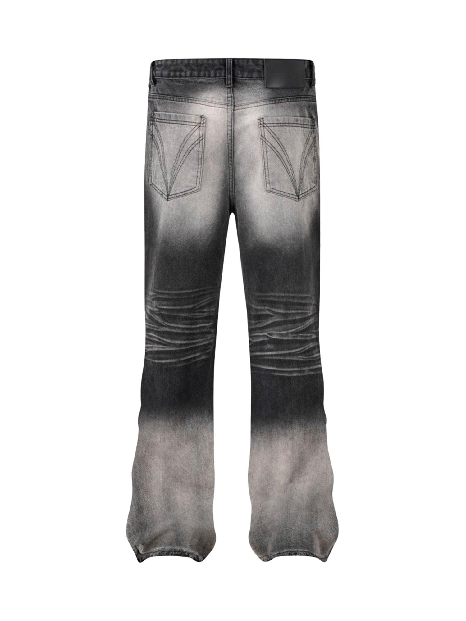 Tntwear High Street Hip Hop Distressed Washed Jeans - tntwear1