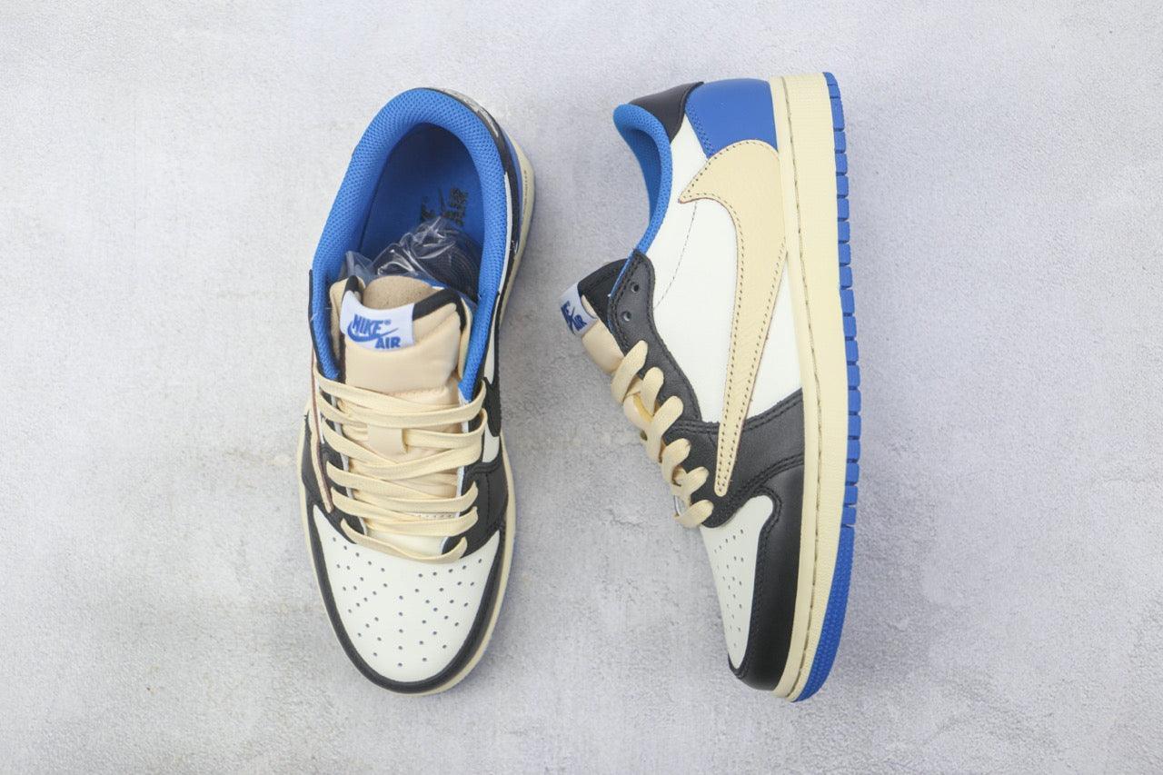 Custom Fragment x Travis Scott x Air Jordan 1 Low DM7866 140 - tntwear1