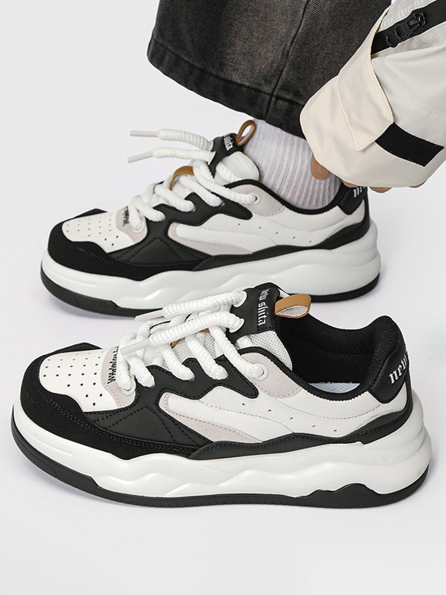 Panda Chunky Sole Sneakers - tntwear1