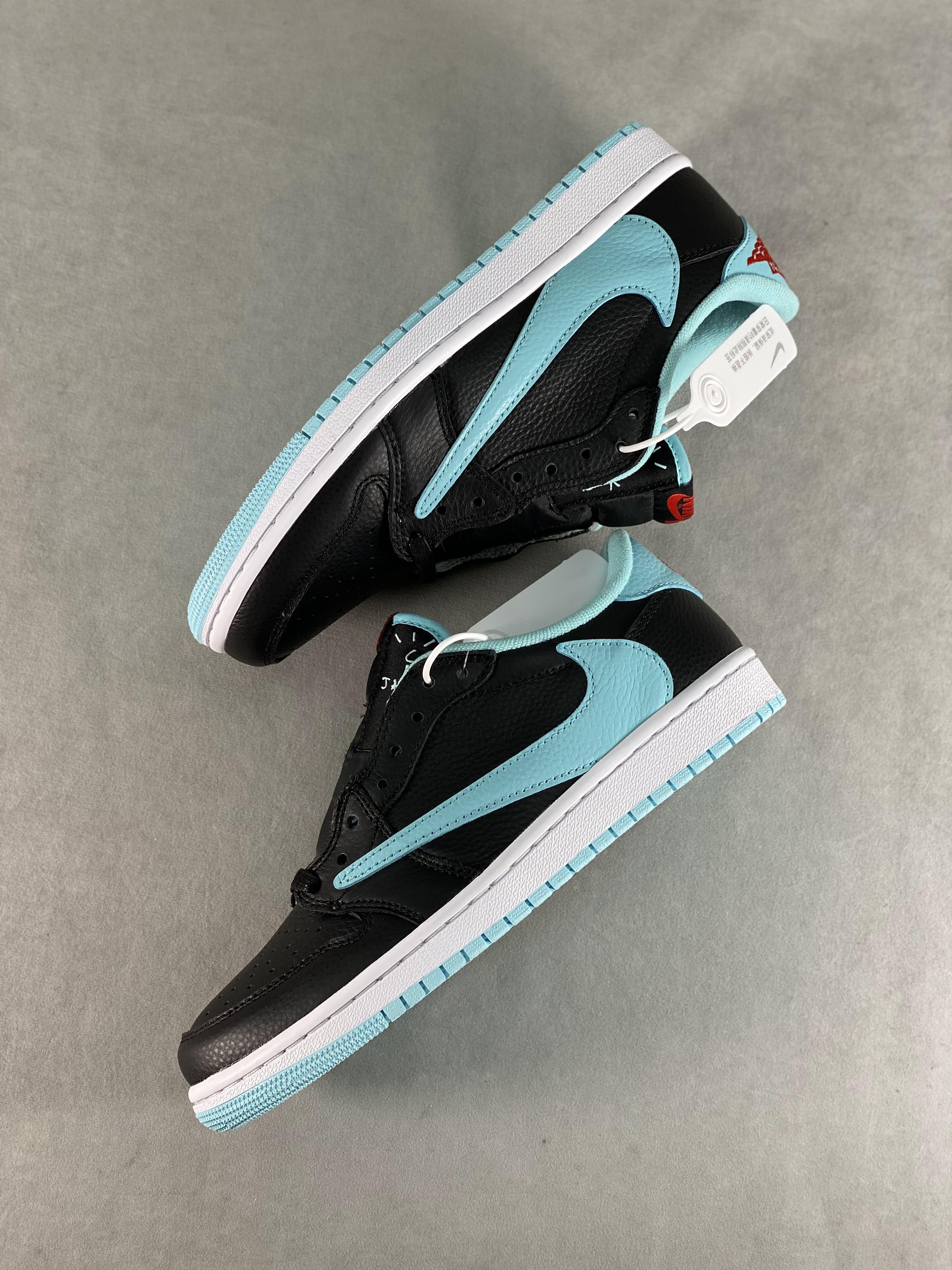 Custom Travis Scott x Air Jordan 1 Reverse Mocha DM7866 701 - tntwear1