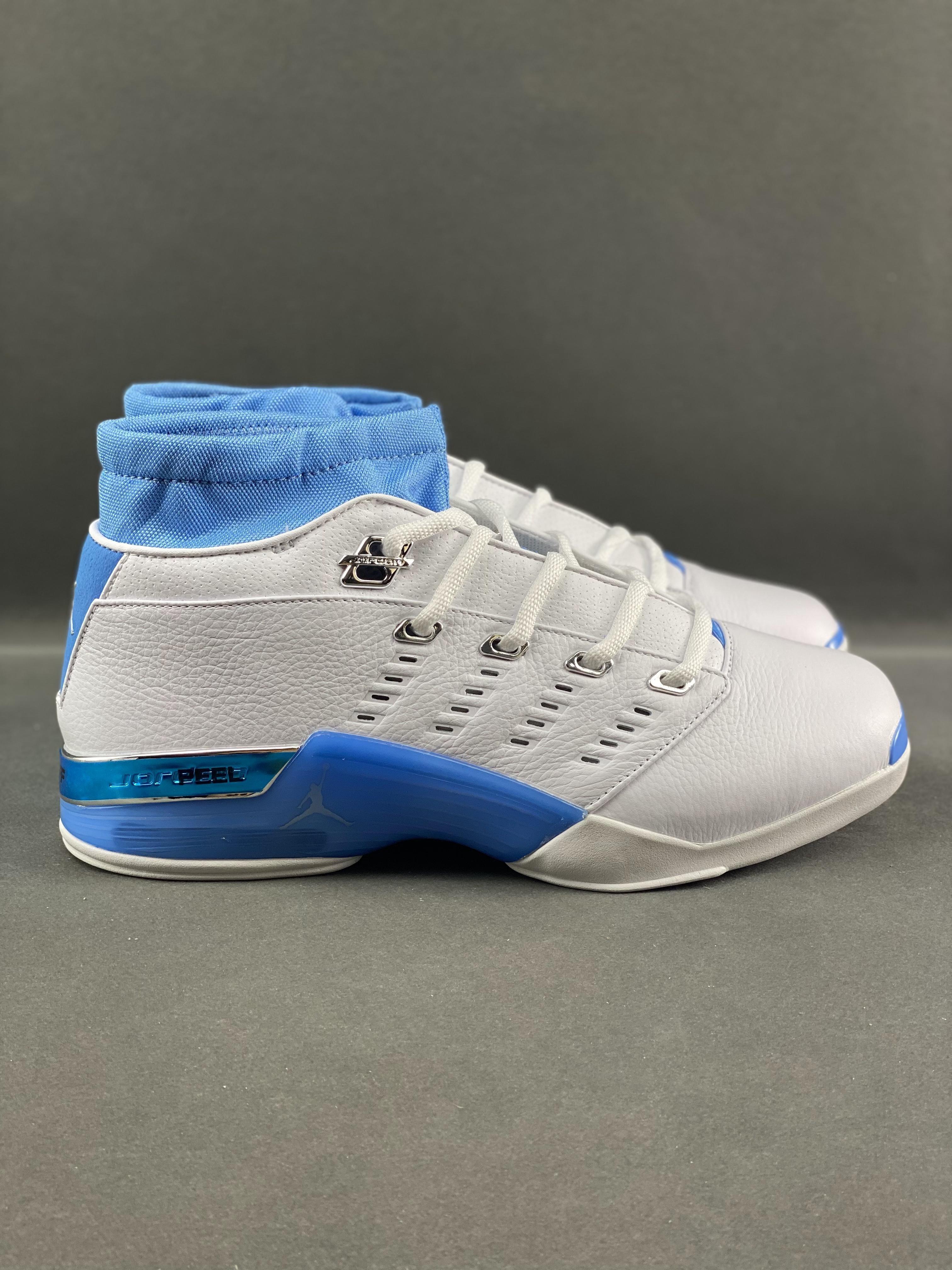 Custom Air Jordan 17 Low SP “UNC” - tntwear1