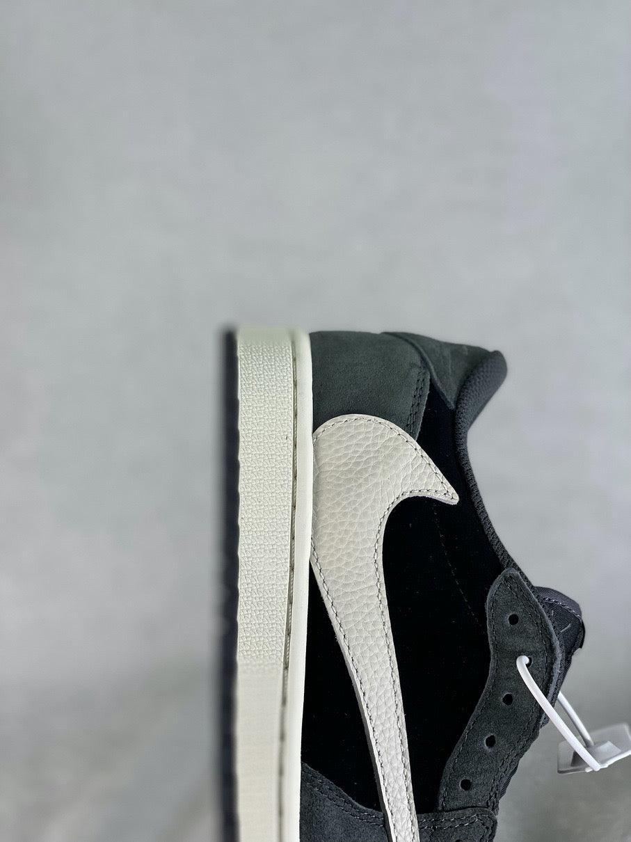 Custom Travis Scott x Fragment x Air Jordan 1 Low DM7866-001 - tntwear1