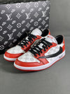 Custom Air Jordan 1 Low x Off-White x Travis Scott DZ2403 006 - tntwear1