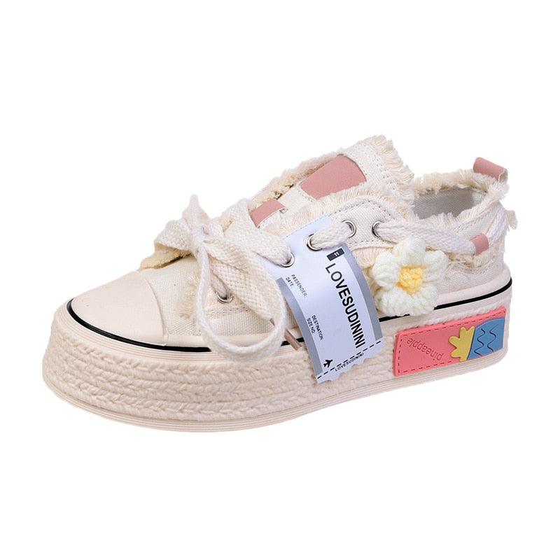 Flora Platform Sneakers - tntwear1