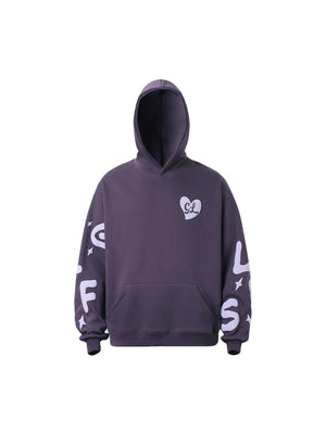 Tntwear Foam Letter Pullover Hoodie