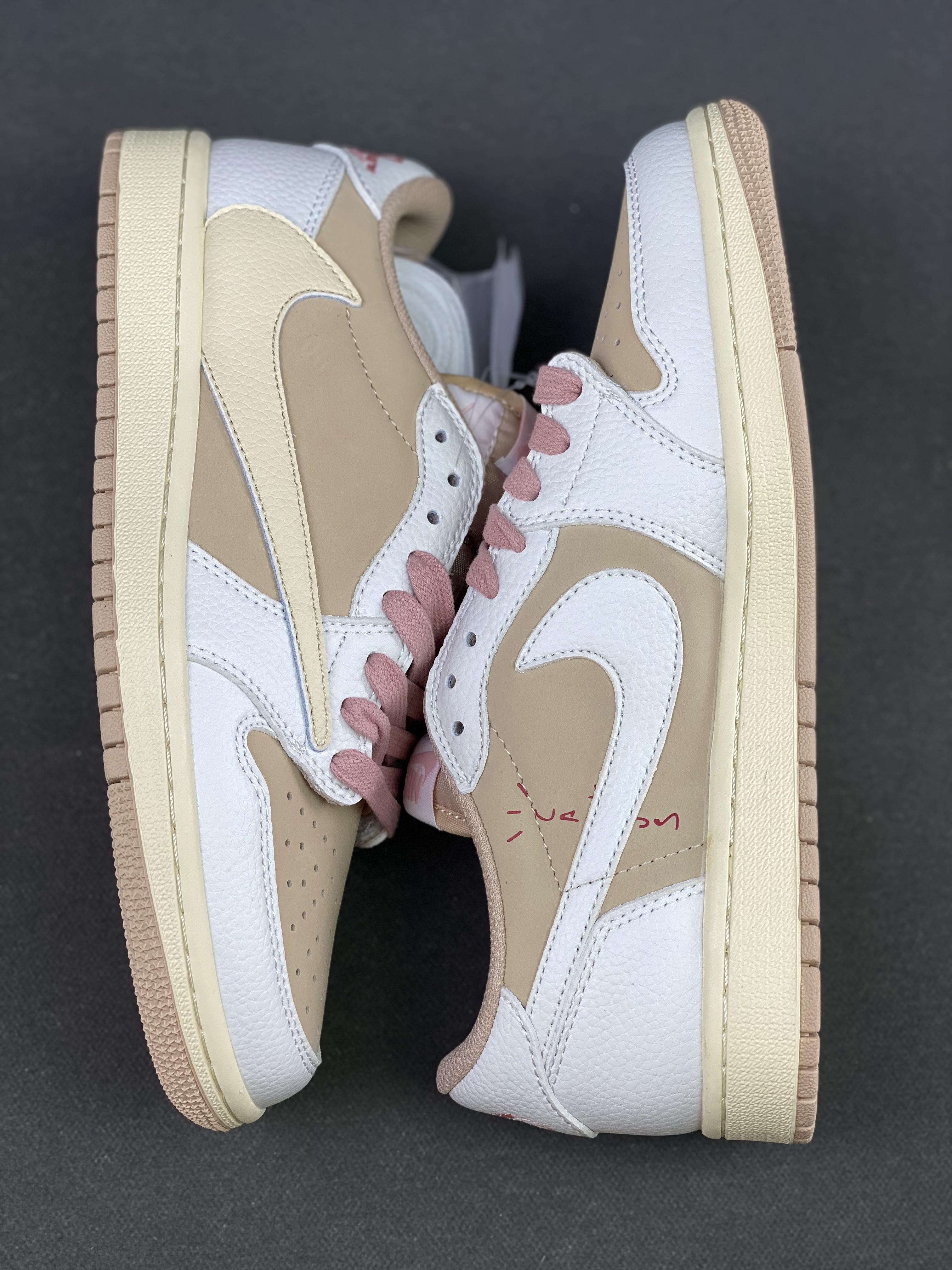 Custom Travis Scott x Air Jordan 1 DM7866-106 - tntwear1