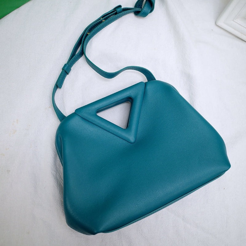 Tntwear - Triangle Shoulder Bag Turquoise