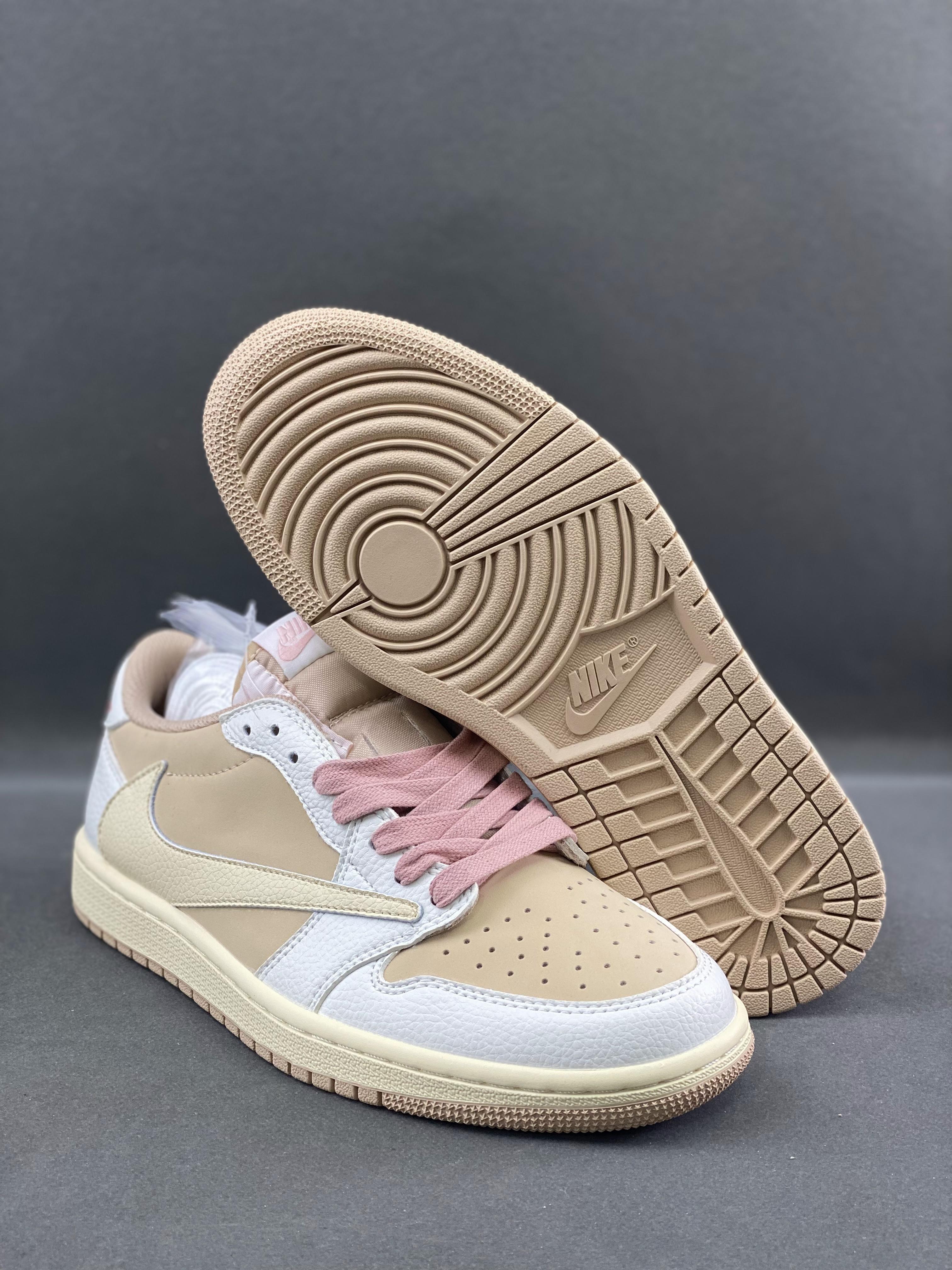 Custom Travis Scott x Air Jordan 1 DM7866-106 - tntwear1