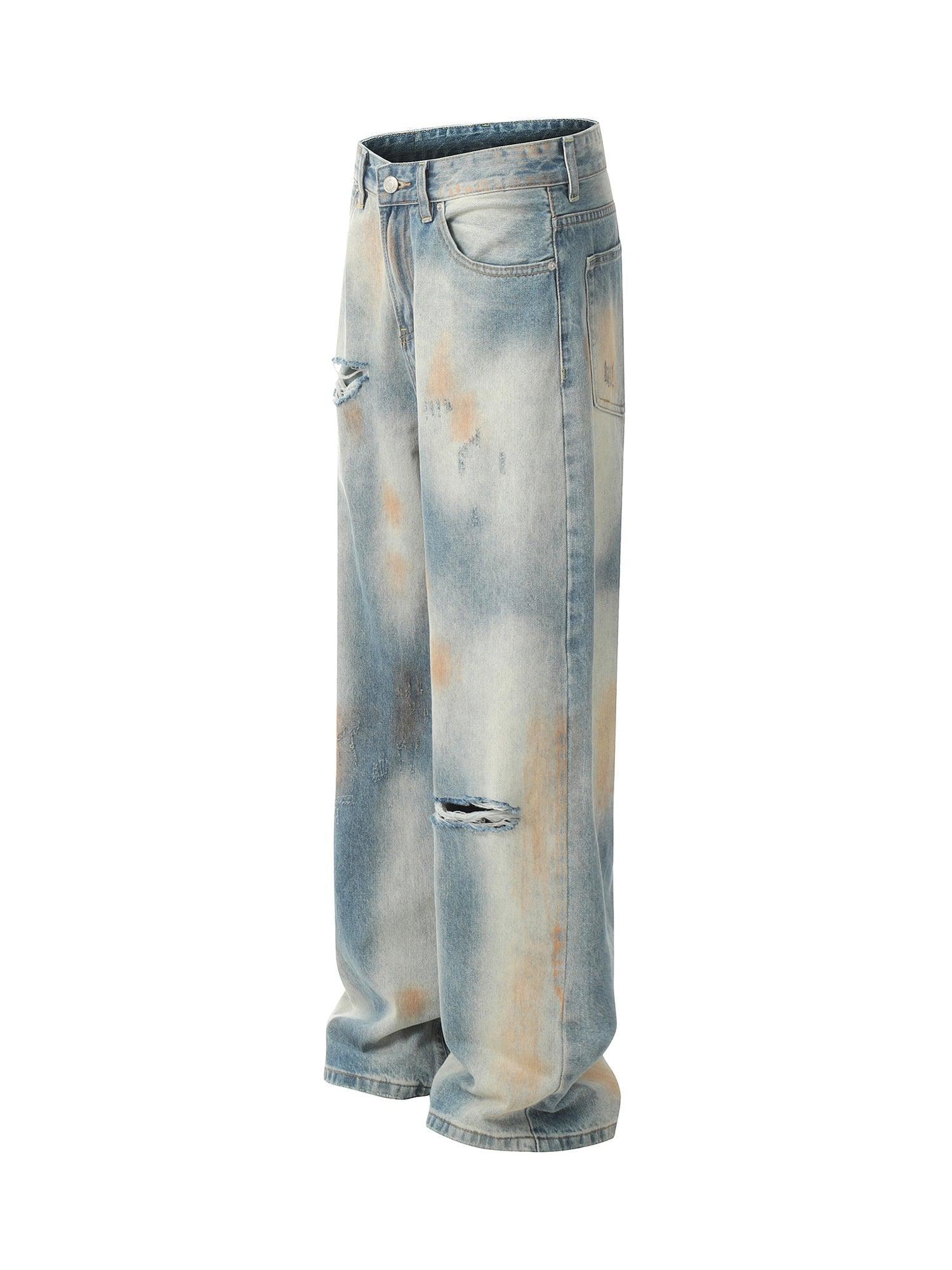 Tntwear Distressed Street Hip-Hop Jeans - tntwear1