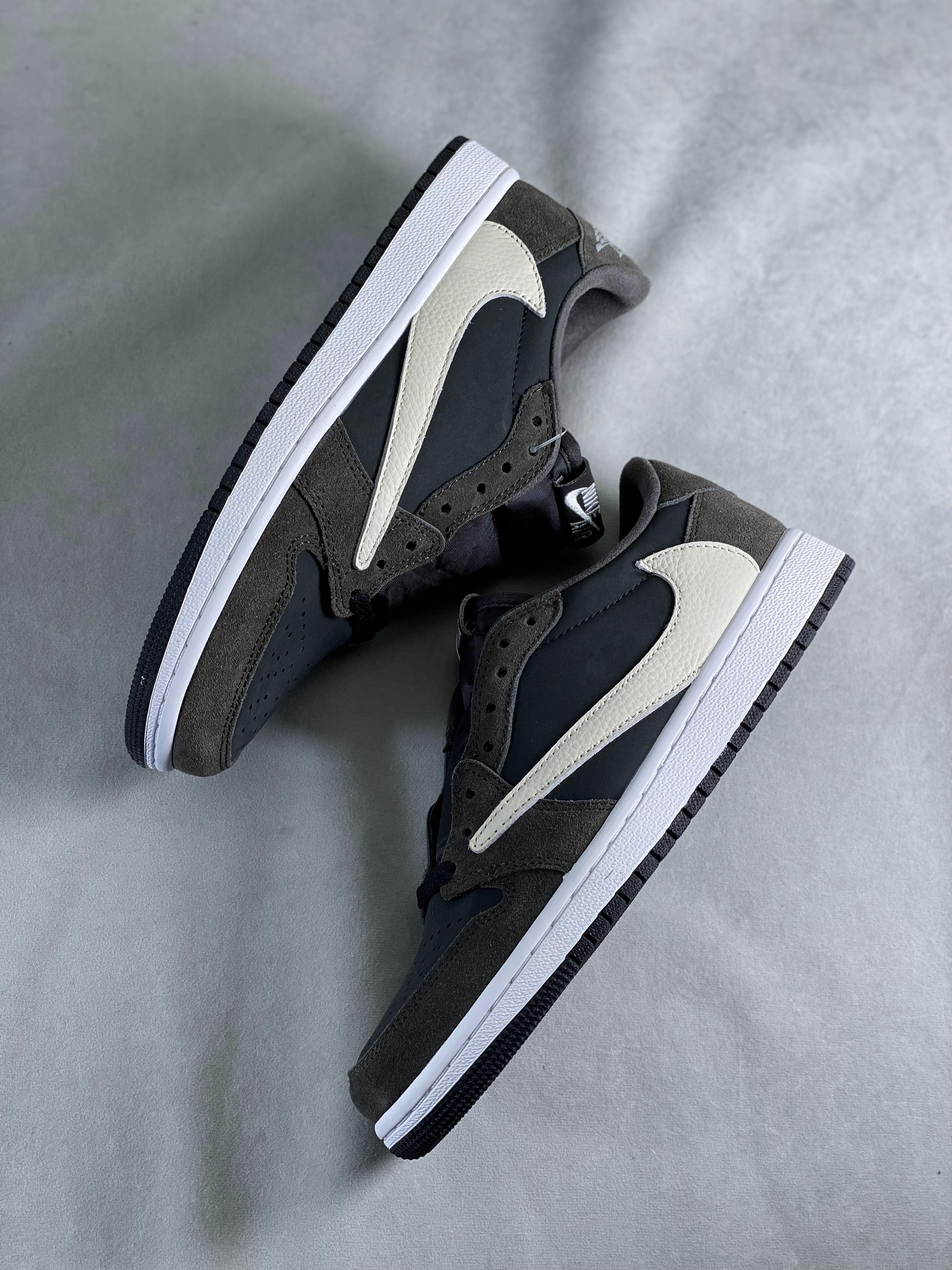 Custom Travis Scott x Fragment x Air Jordan 1 Low TS CQ4277 003 - tntwear1