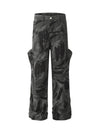 Tntwear Multi-Pocket Camo Cargo Pants