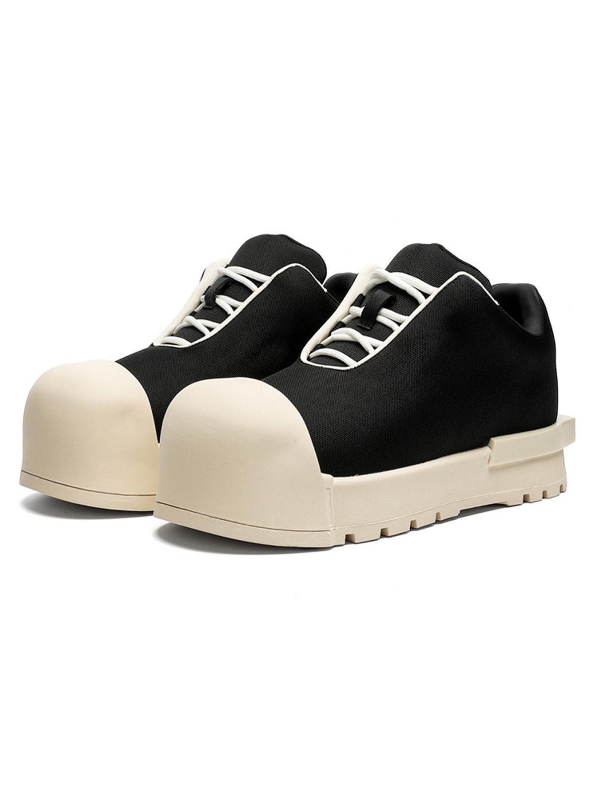 Tntwear Low Top Canvas Platform Sneakers - tntwear1