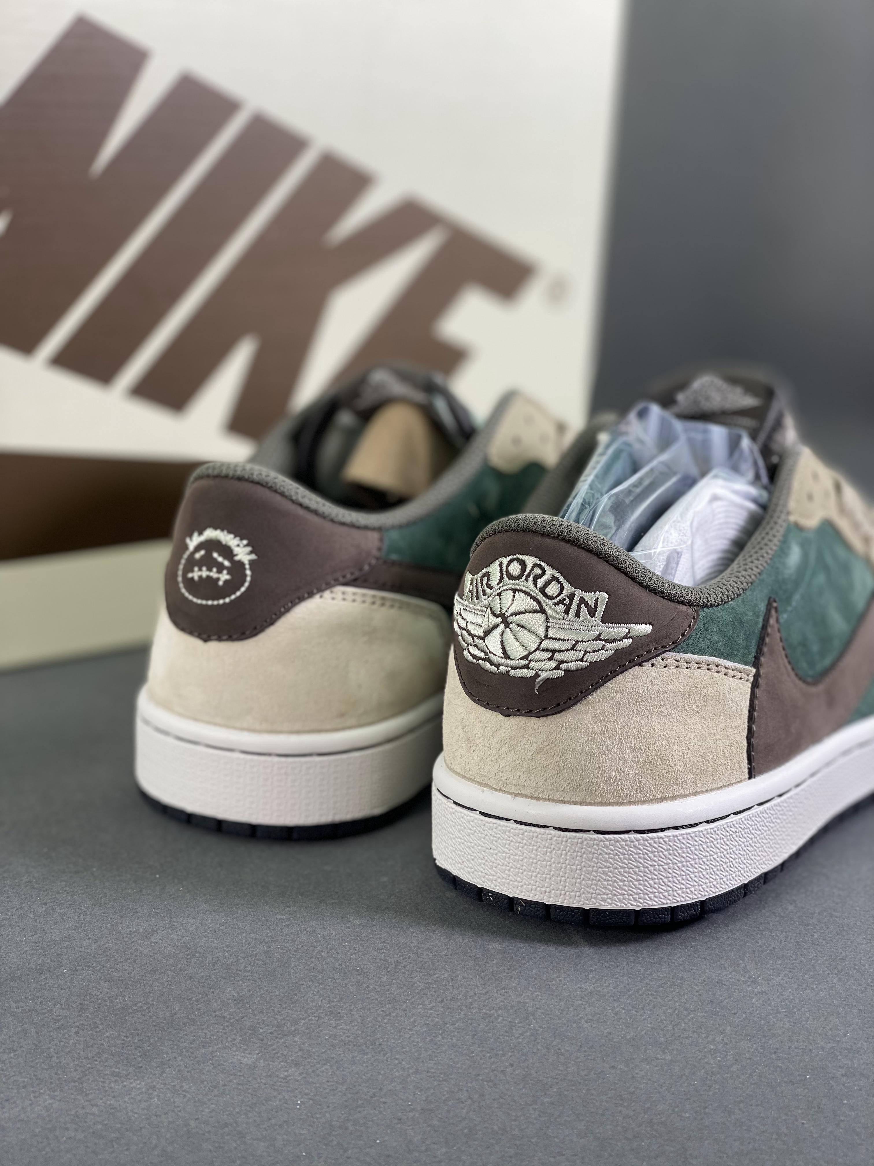 Custom Air Jordan 1 Low x Travis Scott - tntwear1