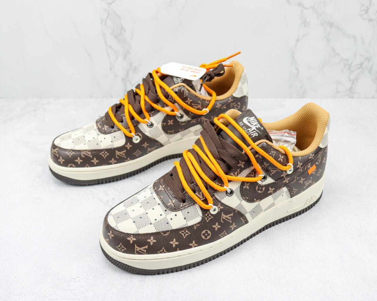 Custom Lv x Air Force 1 Low 07 CV1724-113 - tntwear1