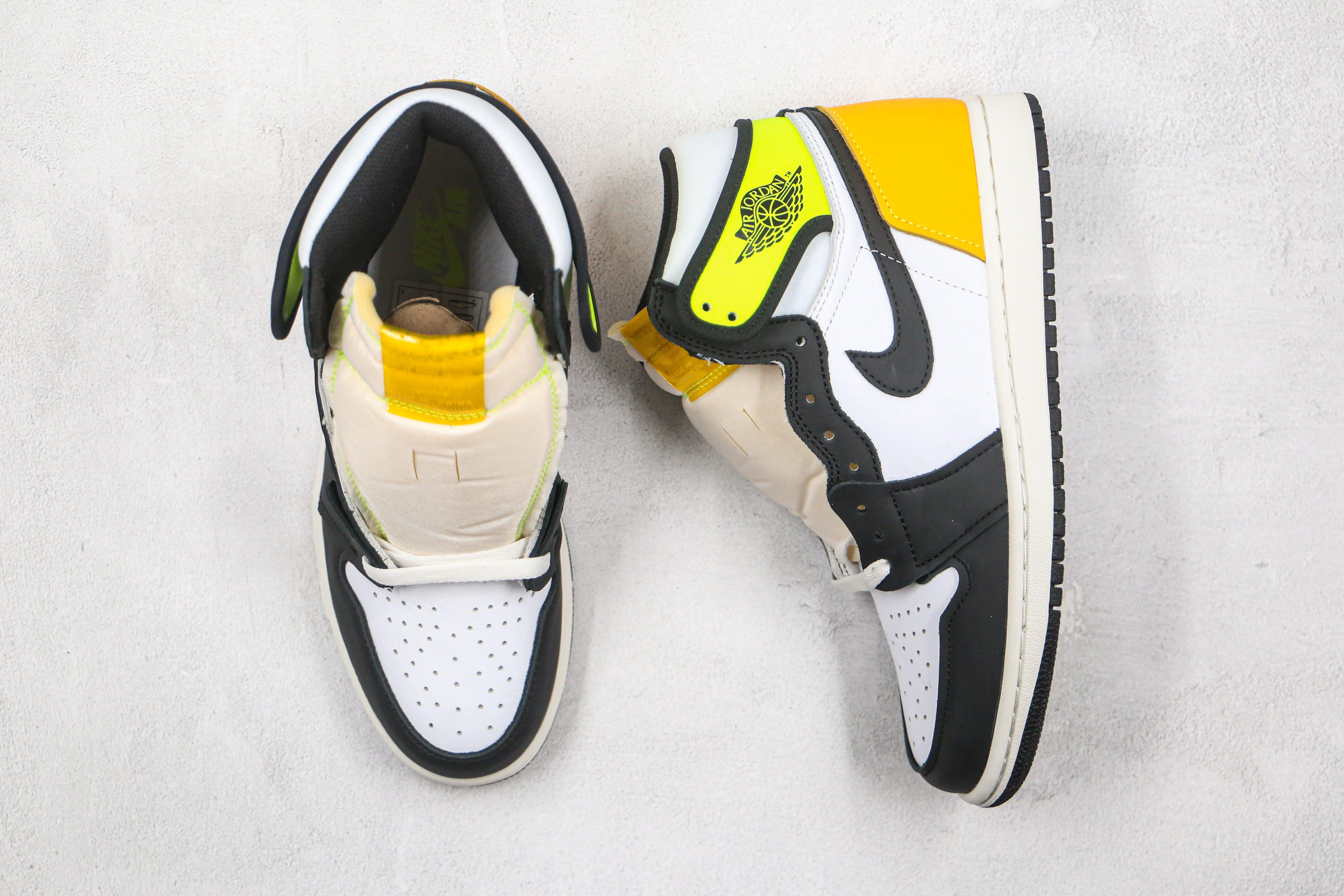 Custom Air Jordan 1 Vlot Gold High Q ( Customs And Box ), Jordan 1 Sneakers Active - tntwear1