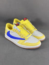 Custom Travis Scott x Air Jordan 1 Low “Canary” DZ4137-700 - tntwear1