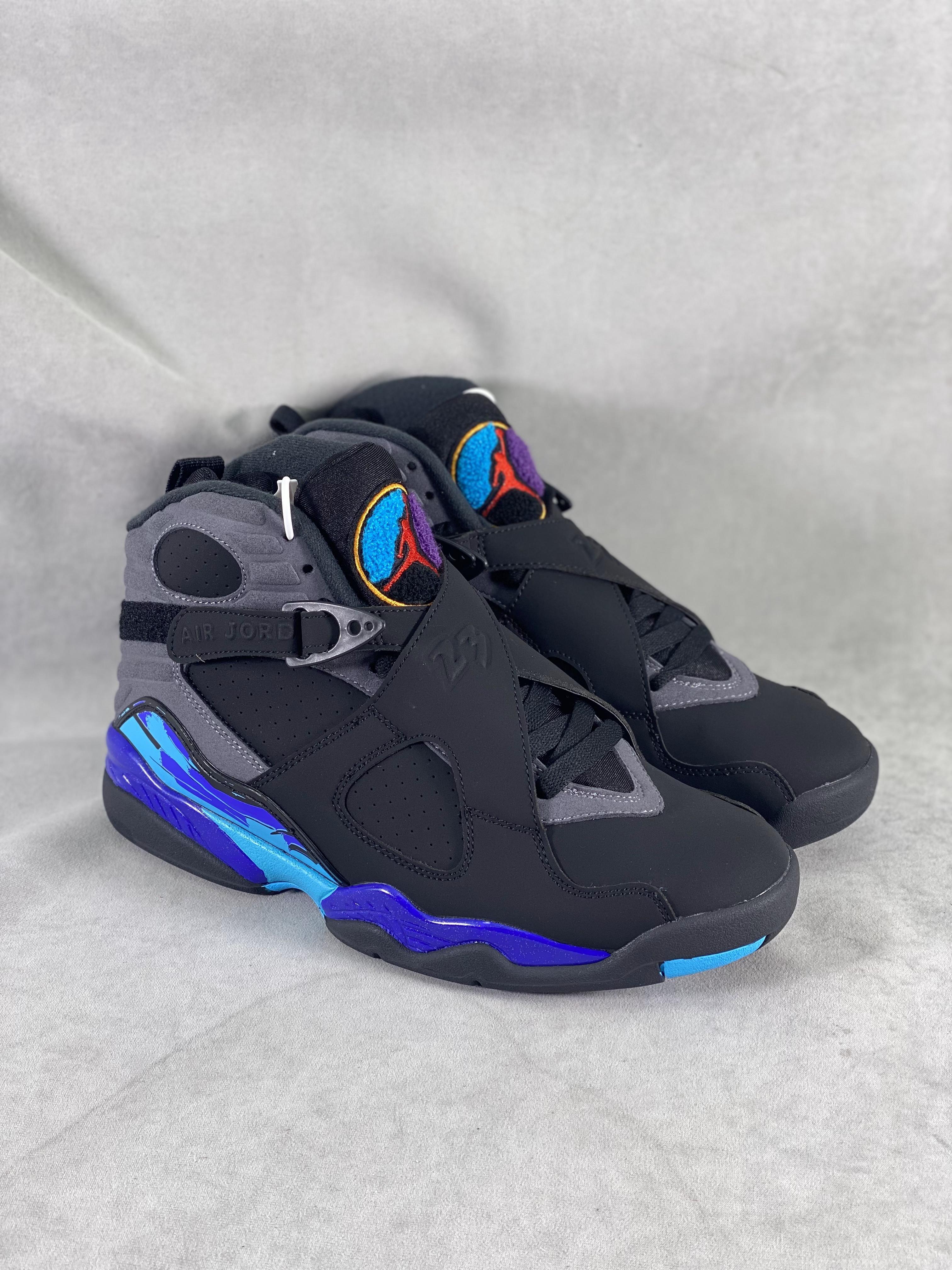 Custom Air Jordan 8 Aqua - tntwear1