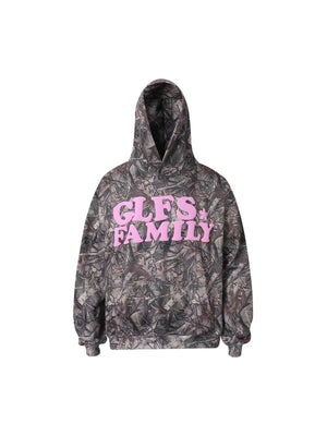 Tntwear Camouflage Foam Letter Hoodie