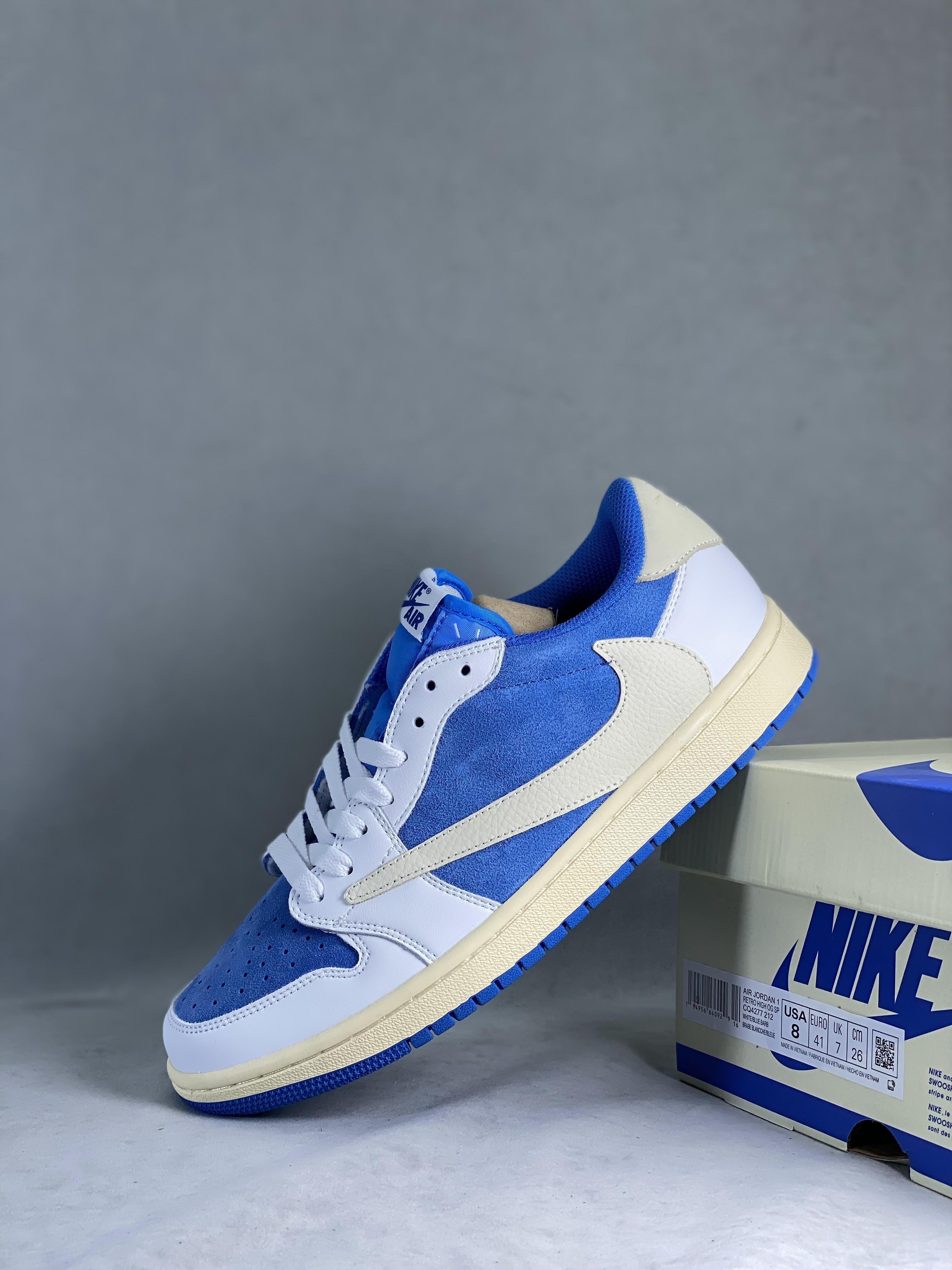 Custom Travis Scott x Fragment x Air Jordan 1 Low TS CQ4277 212 - tntwear1